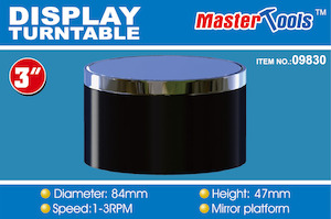 Trumpeter Turntable Display 84 x 47mm