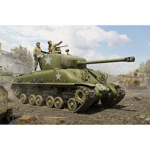 I Love Kit 1/16 M4A1E8 Medium Tank Plastic Model Kit