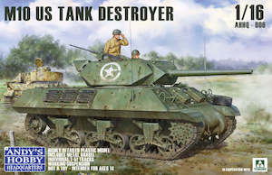 Andy's Hobby HQ 1/16 M10 Tank Destroyer Plastic Model Kit