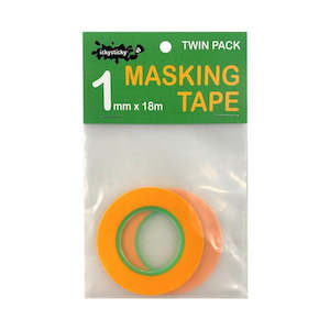 Hobby equipment and supply: Ickysticky Masking Tape 1mm x 18m Twin Pack