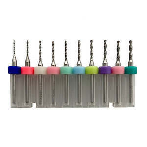 Ickysticky 10 Pce Tungsten Micro Drill Bits 1.1mm - 2.0mm