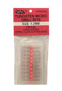 Ickysticky 10 Pce Tungsten Micro Drill Bits 1.2mm