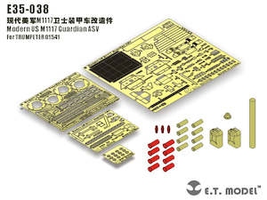 E.T. Model 1/35 Modern US M1117 Guardian ASV Detail Set