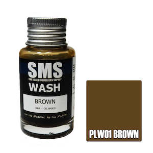 Hobby equipment and supply: SMS Wash Brown 30ml