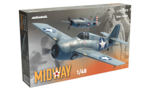 Eduard 1/48 MIDWAY DUAL COMBO Limited edition Plastic Model Kit