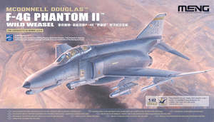 Hobby equipment and supply: Meng 1/48 McDonnell Douglas F-4G Phantom II Wild Weasel Plastic Model Kit