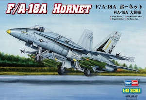 HobbyBoss 1/48 F/A-18A "HORNET" Plastic Model Kit