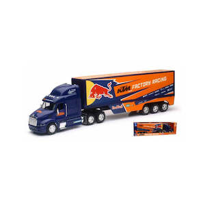 Hobby equipment and supply: NewRay 1/32 Red Bull KTM Factory Racing Peterbilt Truck