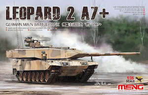 Hobby equipment and supply: Meng 1/35 German Main Battle Tank Leopard 2A7+ Plastic Model Kit