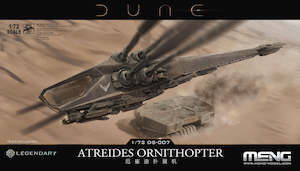 Hobby equipment and supply: Meng 1/72 Dune Atreides Ornithopter Plastic Model Kit