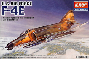 Hobby equipment and supply: Academy 1/144 F-4E Phantom II Plastic Model Kit