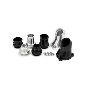 Parts For Nissan: Billet Thermostat Outlet Housing for Nissan RB Engines