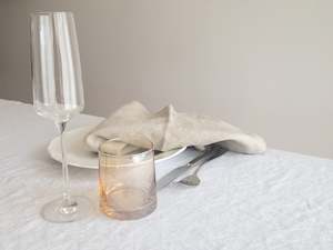 100% French Flax Linen Napkins - Set of 4 - Linen