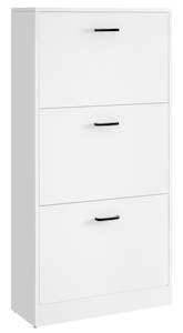 Household appliance: Vasagle Wooden Shoe Cabinet - 3-Tier (White)