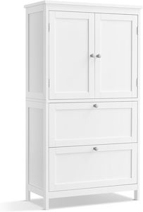 Vasagle Soglio Freestanding Bathroom Cabinet with 2 Drawers and 2 Doors