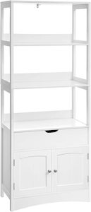 Household appliance: Vasagle Soglio Free Standing Storage Cabinet With 3 Open Shelves