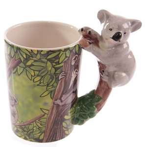 Household appliance: Zooniverse Koala Ceramic Shaped Handle Mug (400ml)