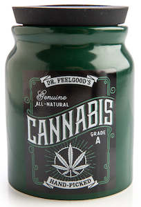 Household appliance: Stash It: Storage Jar - Cannabis (Large)