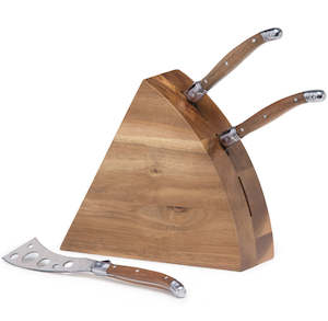 Wedge Cheese Knife Block Set