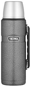 Thermos: Stainless King Flask - Hammertone (1.2L)