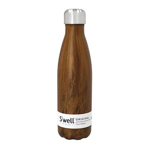 S'well: Teakwood Bottle - Brown (500ml)