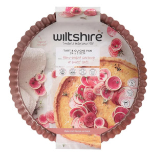 Household appliance: Wiltshire: Rose Gold Quiche & Tart Pan