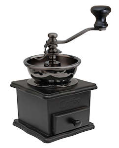 Household appliance: Casabarista: Wood Coffee Grinder (Black)