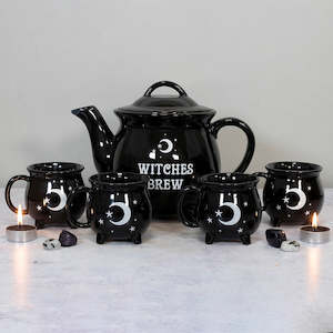 Household appliance: Witches Brew Cauldron - Ceramic Tea Set