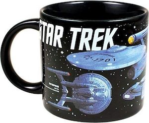 UPG: Coffee Mug - Star Trek: Starships - The Unemployed Philosophers Guild