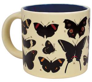 The UPG: Disappearing Butterflies Heat-Change Mug - The Unemployed Philosophers Guild