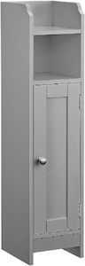 VASAGLE Soglio Slim Floor Storage Cabinet - Grey