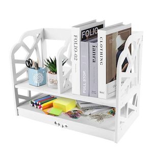 Household appliance: Small Bookshelf for Desktop Storage (40 x 21 x 34.5cm)