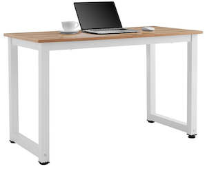 Ovela: Glasgow Study Desk (Walnut/White)