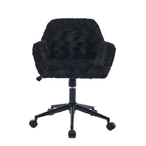 Gorilla Office - Short Faux Fur Chair - Black