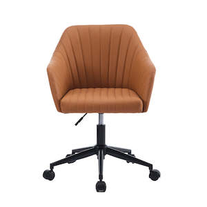 Gorilla Office - Ruby PU Leather Chair - Tan