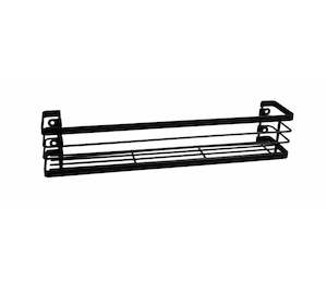 L.T Williams: Medium Black Steel Spice Rack - L.T. Williams