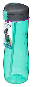 Household appliance: Sistema: Quick Flip Bottle - Teal (800ml)