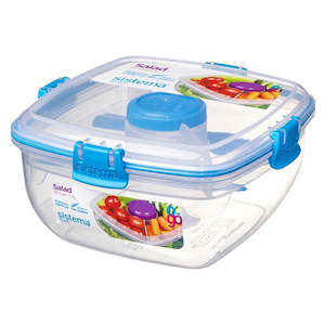 Household appliance: Sistema: 1.1L Salad To Go - Assorted