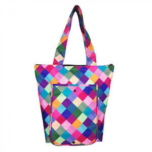 Sachi: Insulated Market Tote - Harlequin - D.Line