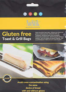 Household appliance: Nostik: Gluten-Free Grill & Toast Bags (Set of 4) - High Road