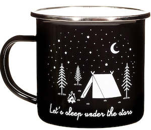 Household appliance: Sass & Belle: Under the Stars Enamel Mug (350ml)