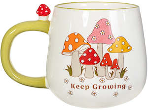 Household appliance: Sass & Belle: Retro "Keep Growing" Mug