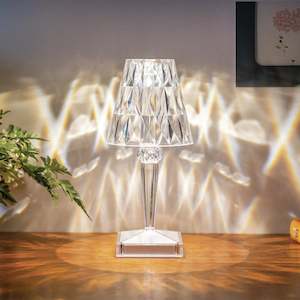 Household appliance: Sparkling Crystal Touch Lamp Shade