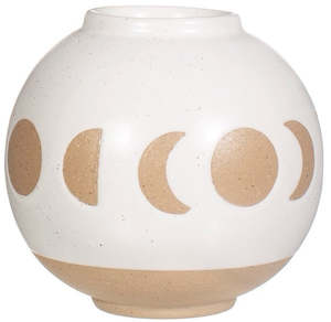 Household appliance: Sass & Belle: Moon Phases Vase - White