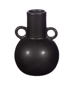 Sass & Belle: Amphora Jug Vase - Black (Small)