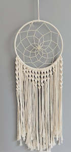 Dreamcatcher - Cream Spiral (25cm)