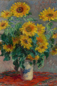 Monet: Sun Flowers - (1082) - Impact Posters