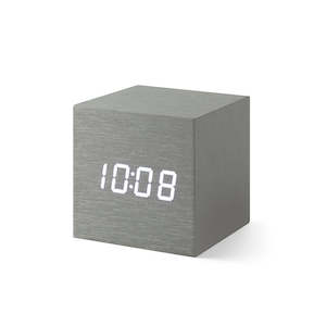 Household appliance: Moma: Cube Clock - Alume