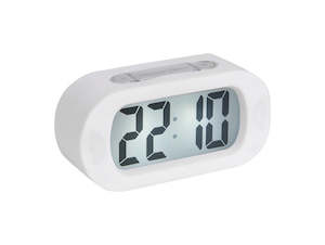 Household appliance: Karlsson: Gummy Alarm Clock - White