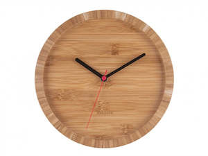 Karlsson: Bamboo Wall Clock